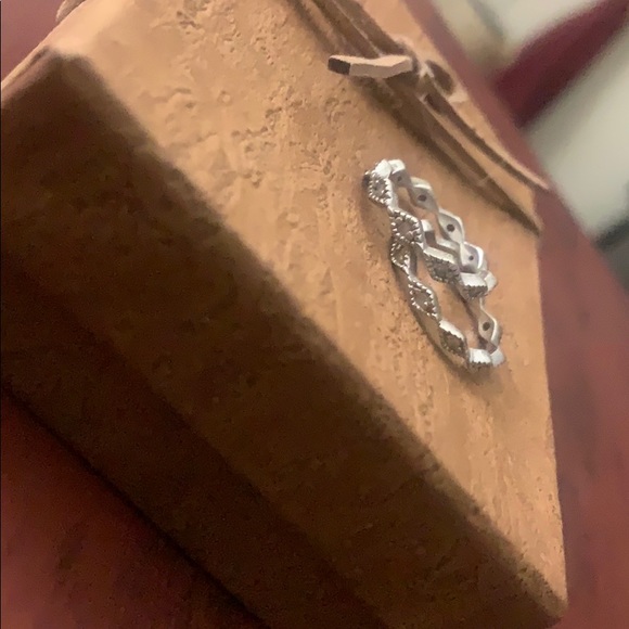 Set of 2 sparkly Vintage deco rings - Picture 4 of 7